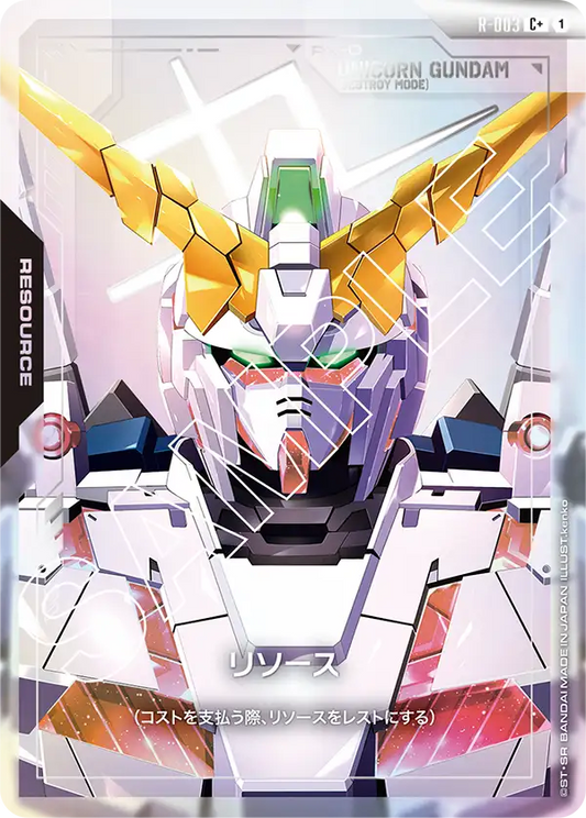 [R-003 R+] Resource