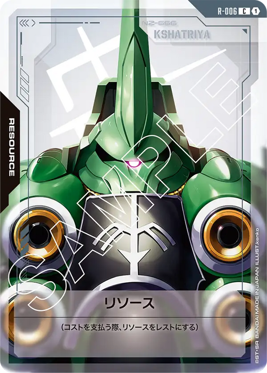 [R-006 R] Resource