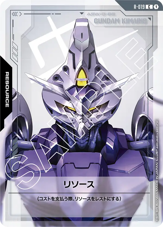 [R-019 R] Resource