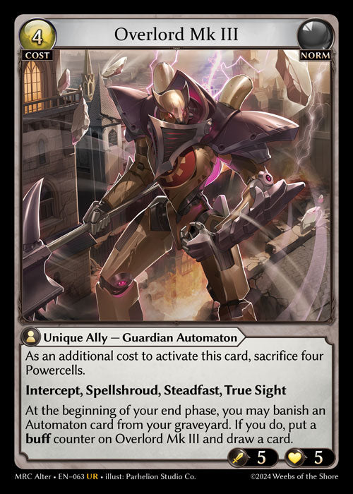 [Norm] Overlord Mk III [MRC Alter-063-UR]