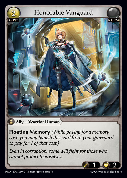 [Norm] Honorable Vanguard CURIO FOIL [PRD-069-C]