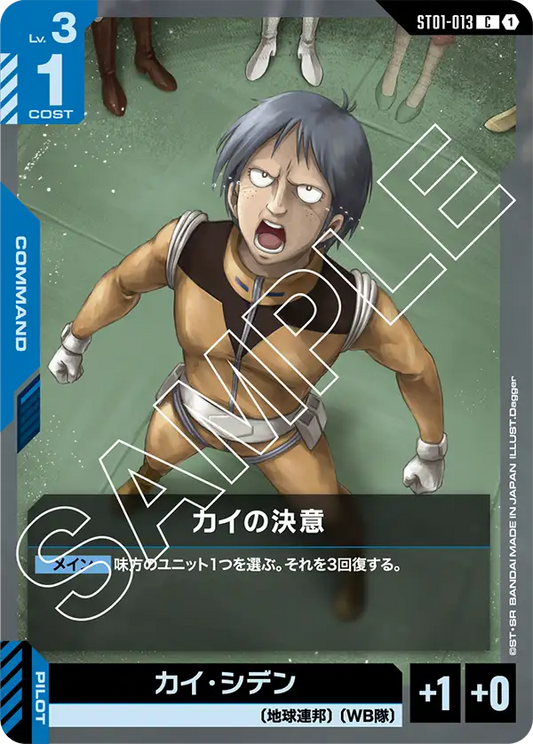 [ST01-013 C] Kai's Resolve