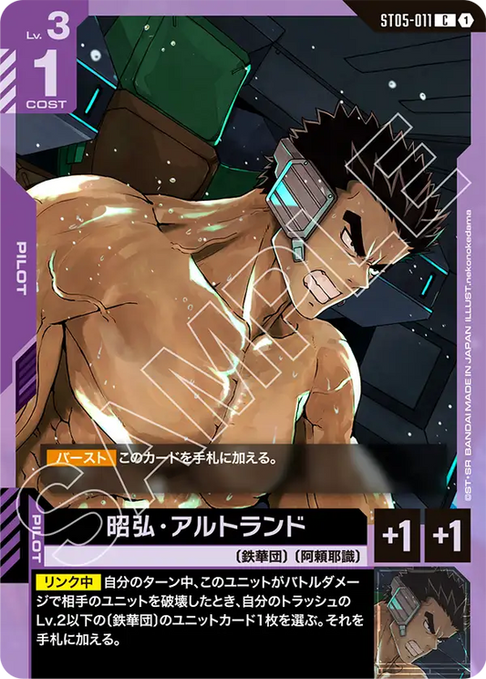 [ST05-011 C] Akihiro Altland