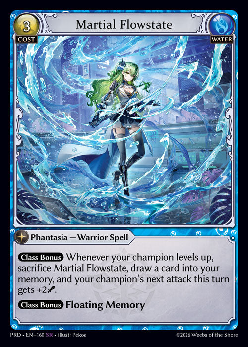 [Water] Martial Flowstate [PRD-160-SR]