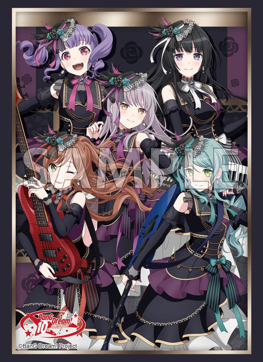 Bushiroad Sleeve Collection Extra BanG Dream! "Roselia" 10th Anniversary ver.