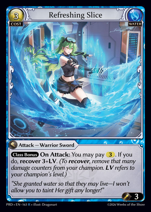 [Water] Refreshing Slice [PRD-163-R]