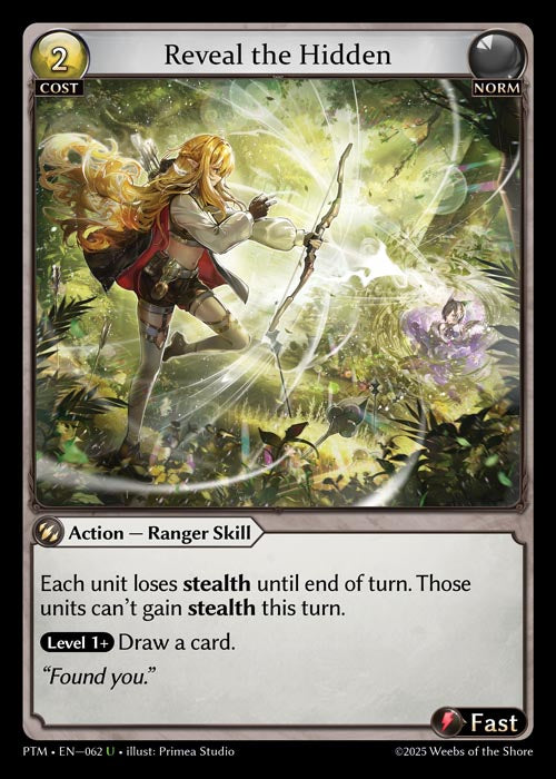 [Norm] Reveal the Hidden [PTM-062-U]