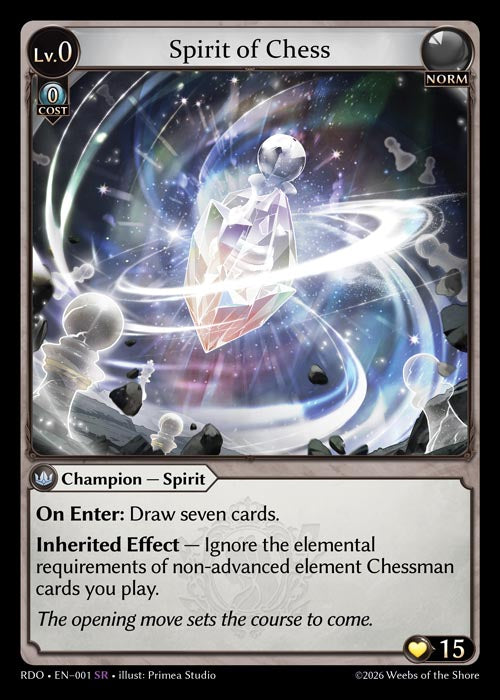[Norm] Spirit of Chess FOIL [RDO-001-SR]