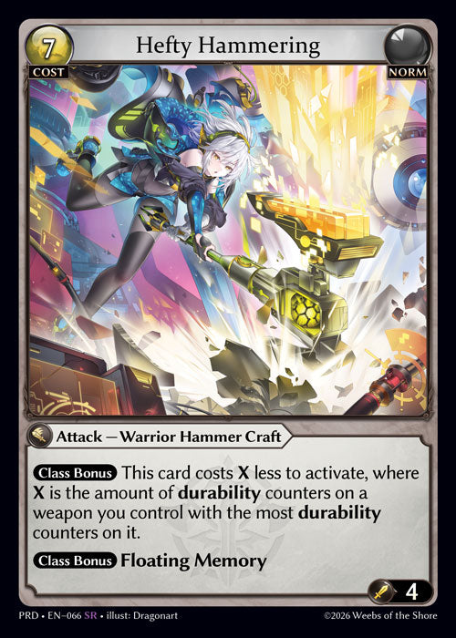 [Norm] Hefty Hammering FOIL [PRD-066-SR]