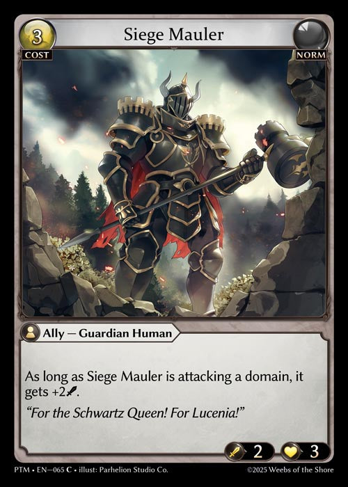 [Norm] Siege Mauler [PTM-065-C]