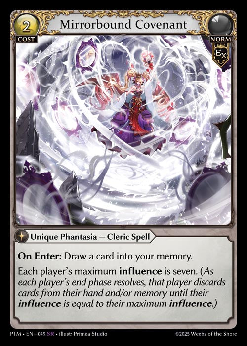[Exalted] Mirrorbound Covenant FOIL [PTM-049-SR]