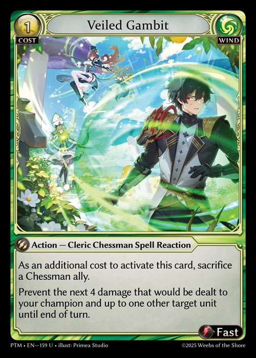 [Wind] Veiled Gambit FOIL [PTM-159-U]