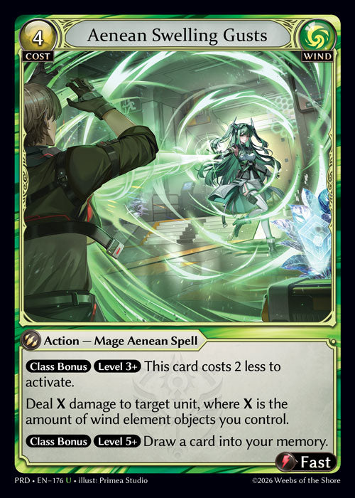 [Wind] Aenean Swelling Gusts FOIL [PRD-176-U]