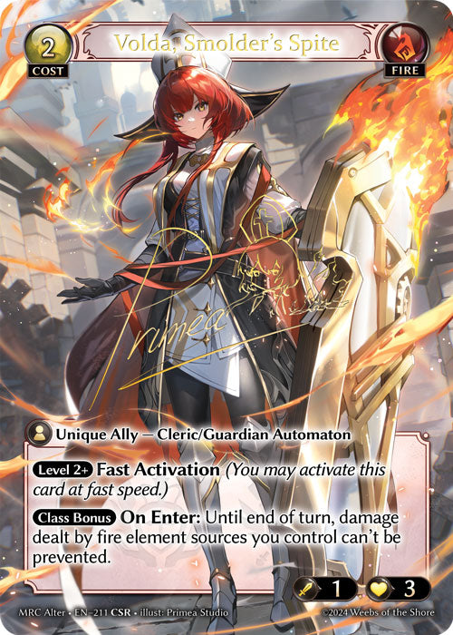 [Fire] Volda, Smolder's Spite CSR [MRC Alter-211-CSR]
