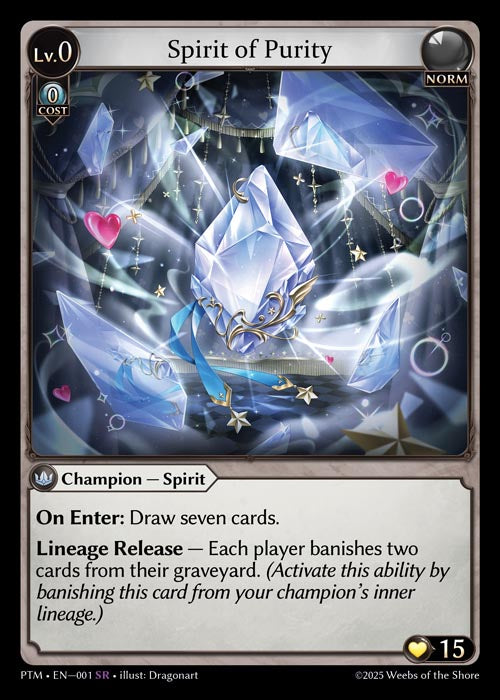 [Norm] Spirit of Purity FOIL [PTM-001-SR]