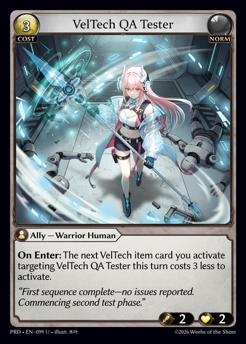 [Norm] VelTech QA Tester FOIL [PRD-099-U]