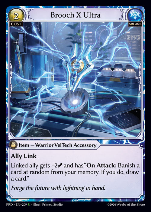 [Arcane] Brooch X Ultra CURIO FOIL [PRD-209-U]
