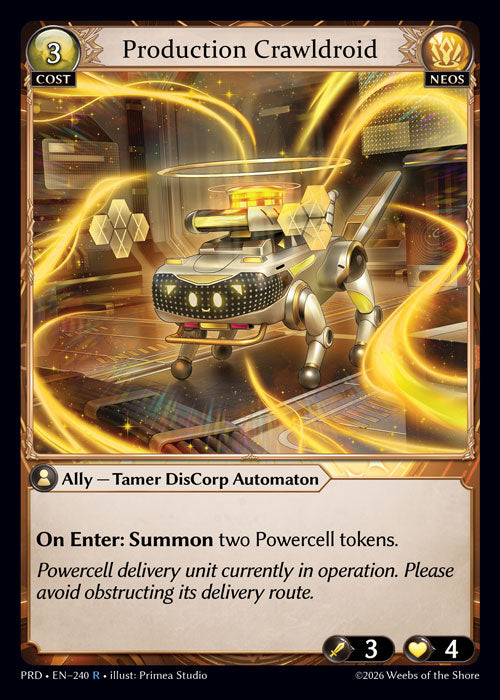 [Neos] Production Crawldroid FOIL [PRD-240-R]