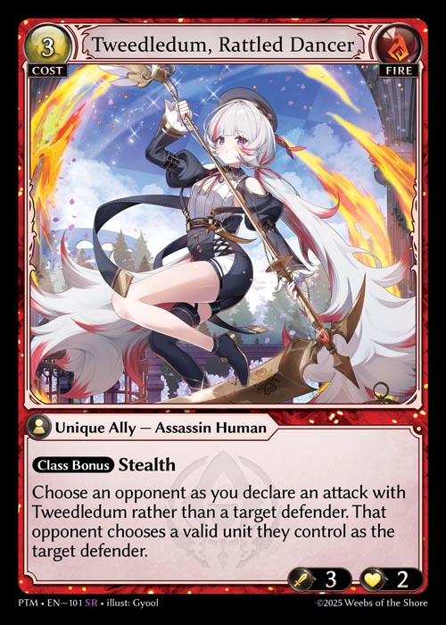 [Fire] Tweedledum, Rattled Dancer FOIL [PTM-101-SR]