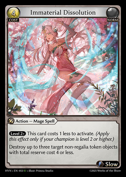 [Norm] Immaterial Dissolution FOIL [HVN-053-U]