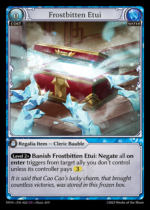[Water] Frostbitten Etui FOIL [HVN-022-SR]