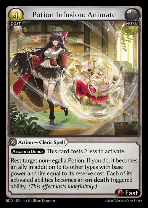 [Norm] Potion Infusion: Animate [RDO-113-R]