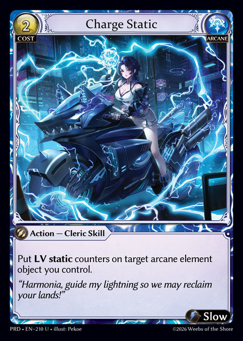 [Arcane] Charge Static FOIL [PRD-210-U]