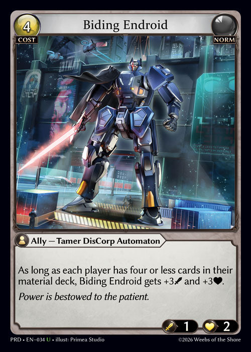 [Norm] Biding Endroid CURIO FOIL [PRD-034-U]