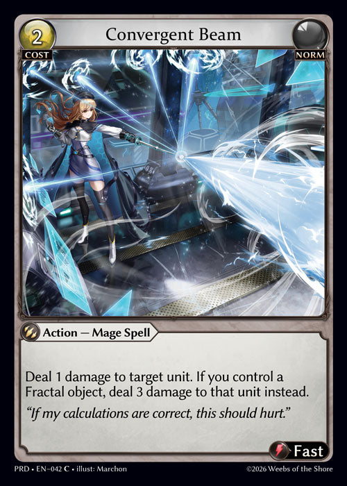 [Norm] Convergent Beam CURIO FOIL [PRD-042-C]