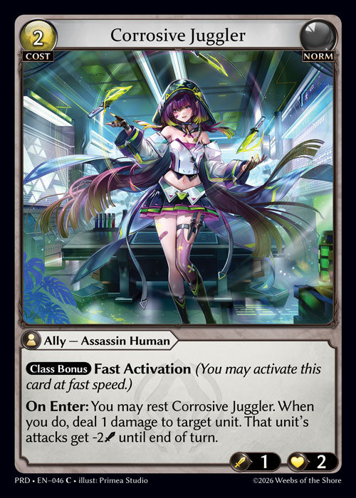 [Norm] Corrosive Juggler FOIL [PRD-046-C]