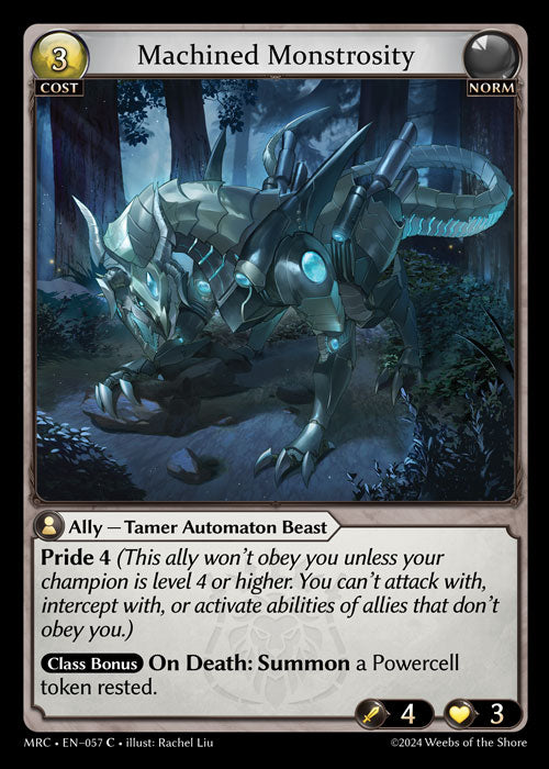 [Norm] Machined Monstrosity FOIL [MRC-057-C]