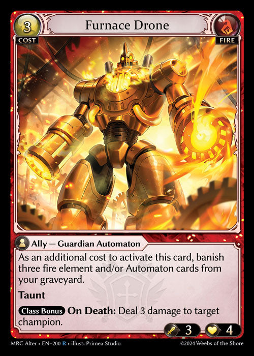[Fire] Furnace Drone [MRC Alter-200-R]