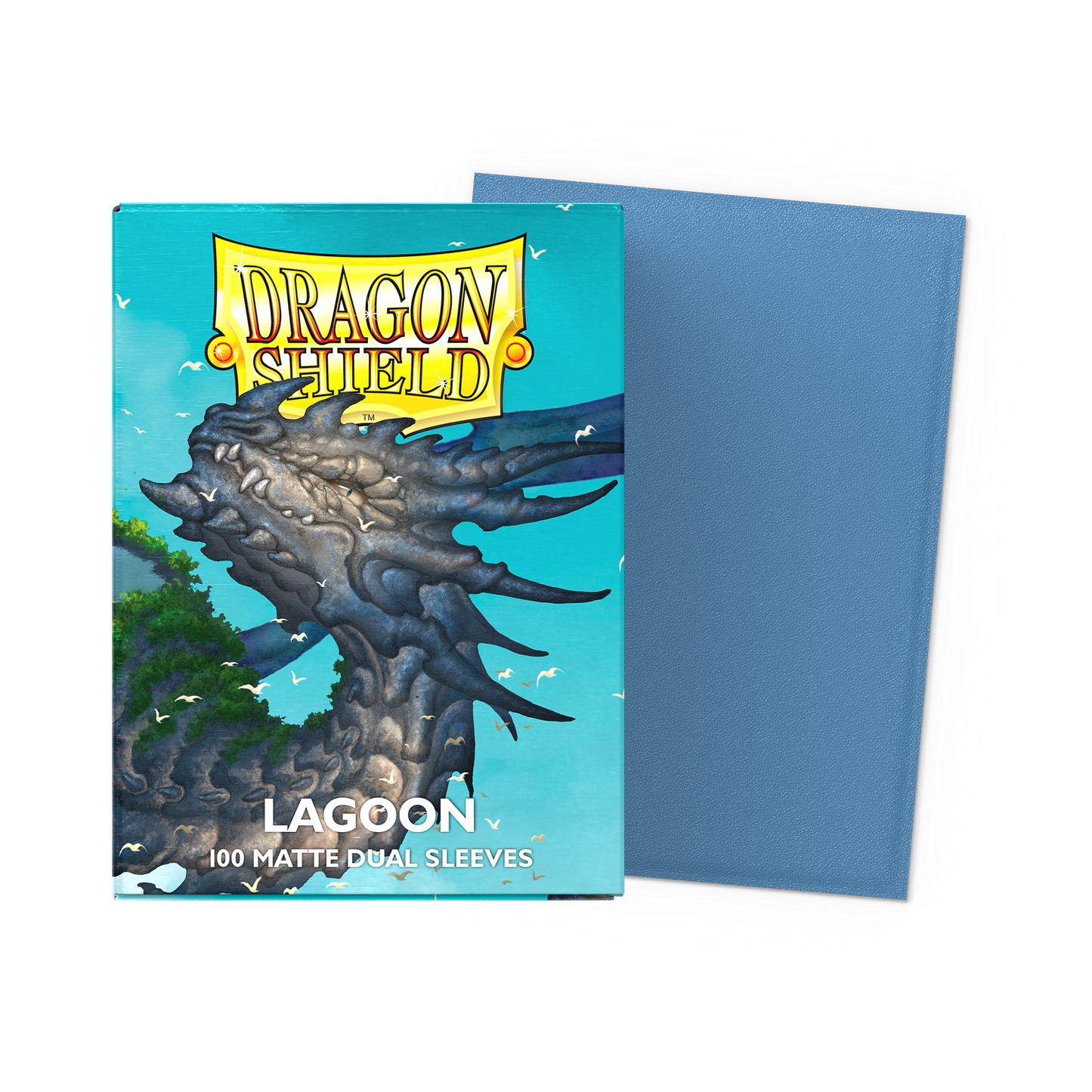 DRAGON SHIELD LAGOON - MATTE DUAL SLEEVES