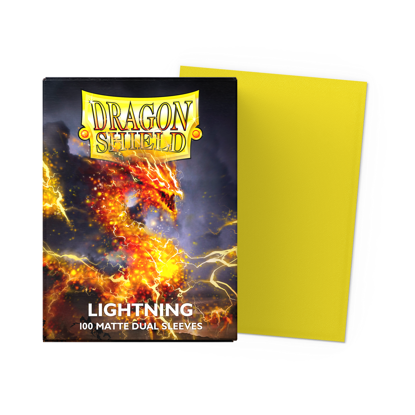 DRAGON SHIELD LIGHTNING - MATTE DUAL SLEEVES