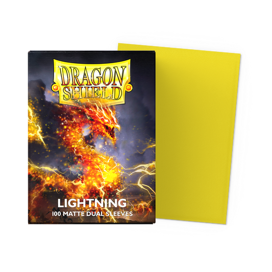 DRAGON SHIELD LIGHTNING - MATTE DUAL SLEEVES