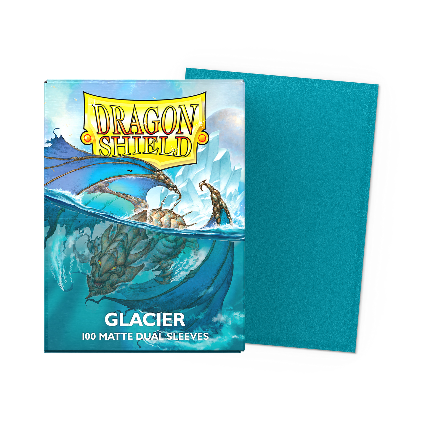 DRAGON SHIELD GLACIER - MATTE DUAL SLEEVES