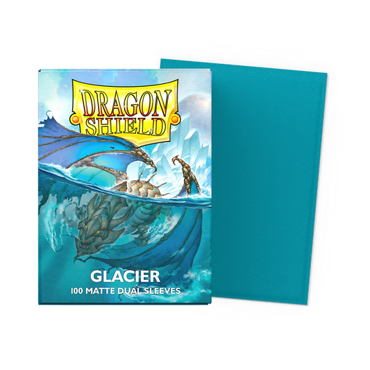 DRAGON SHIELD GLACIER - MATTE DUAL SLEEVES
