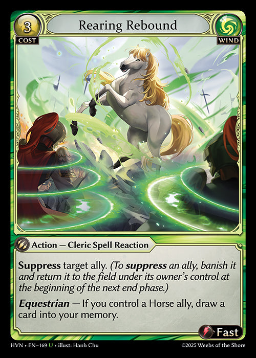 [Wind] Rearing Rebound FOIL [HVN-169-U]