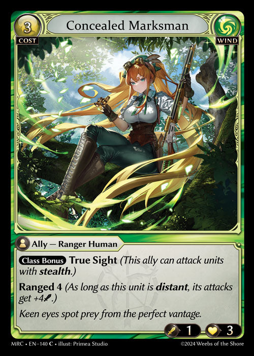 [Wind] Concealed Marksman FOIL [MRC-140-C]