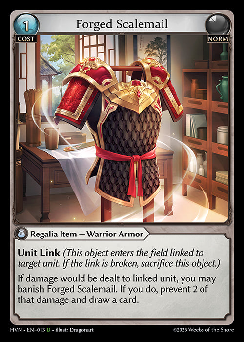 [Norm] Forged Scalemail FOIL [HVN-013-U]