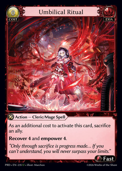 [Exia] Umbilical Ritual [PRD-235-U]