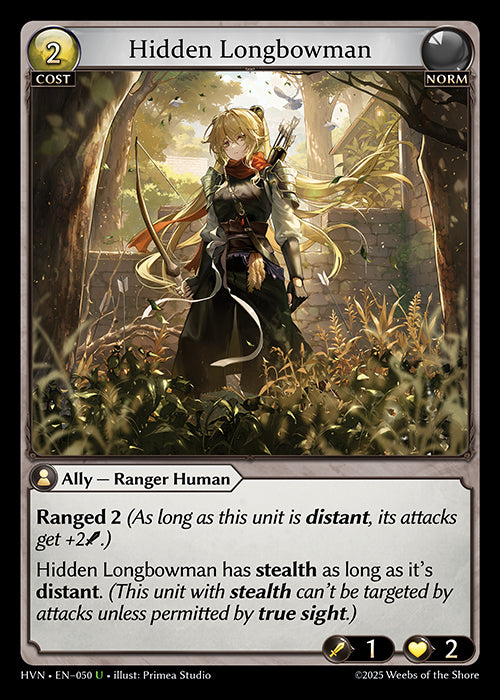 [Norm] Hidden Longbowman FOIL [HVN-050-U]