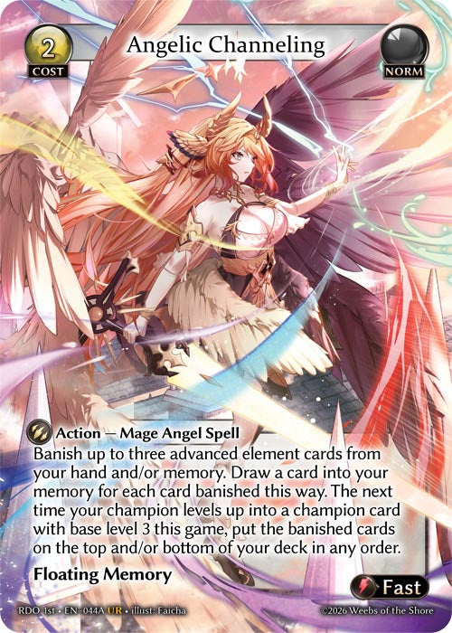[Norm] Angelic Channeling FOIL [RDO 1st-044A-UR]