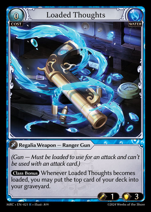 [Water] Loaded Thoughts FOIL [MRC-021-R]