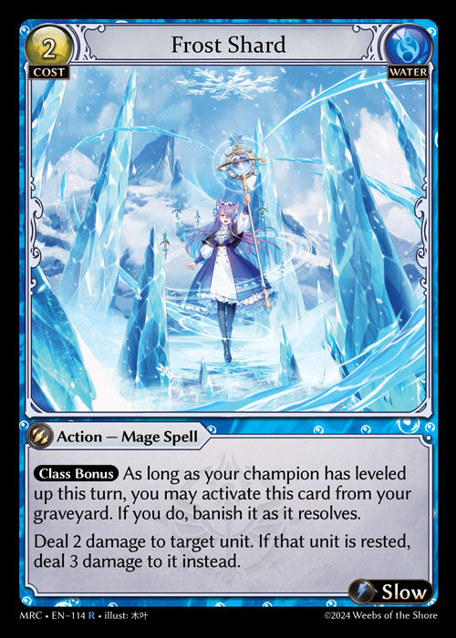 [Water] Frost Shard [MRC-114-R]