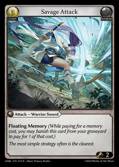 [Norm] Savage Attack [AMB-075-C]