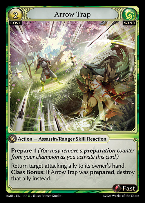 [Wind] Arrow Trap FOIL [AMB-167-U]