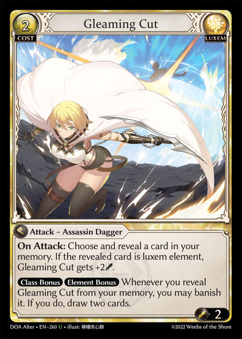 [Luxem] Gleaming Cut [DOA Alter-260-U]