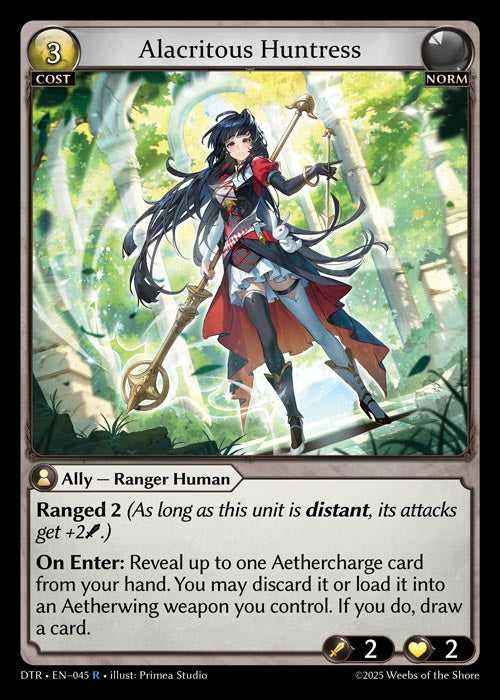 [Norm] Alacritous Huntress [DTR-045-R]