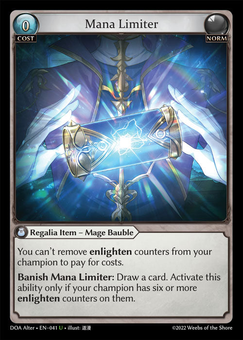 [Norm] Mana Limiter [DOA Alter-041-U]